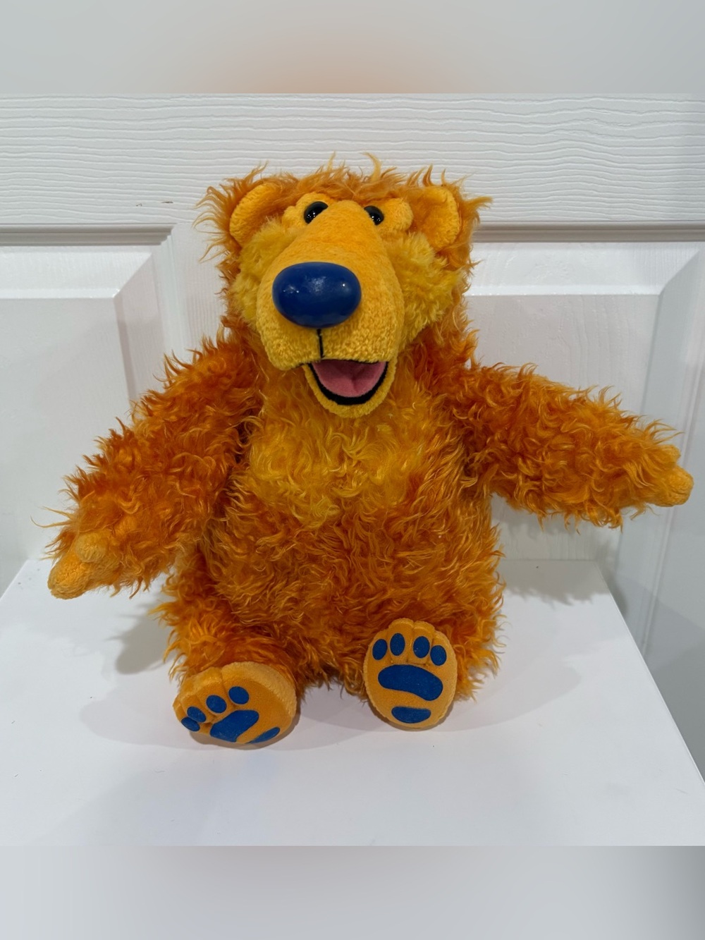 Bear in the big blue house vintage 1999 sniffing talking plush works